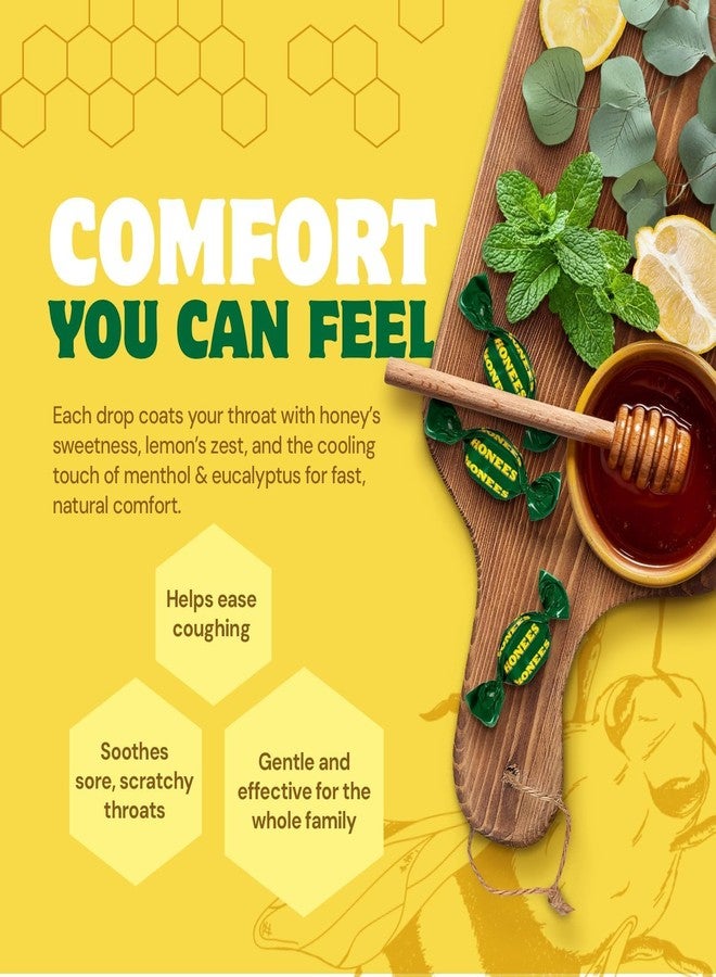 Honees, Cough Drops, Honey Lemon, 20 Drops - Image 3